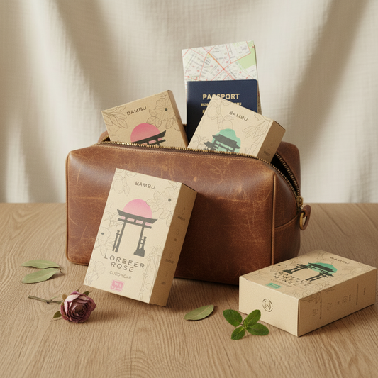 BAMBU 4er Box Naturseife Geschenkset – handgemacht vegan und  palmölfrei